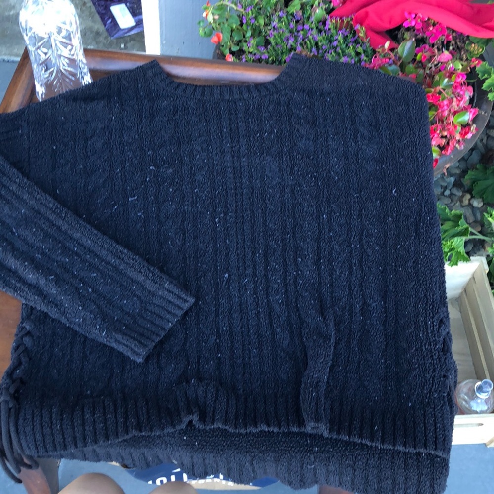 Black sweater
